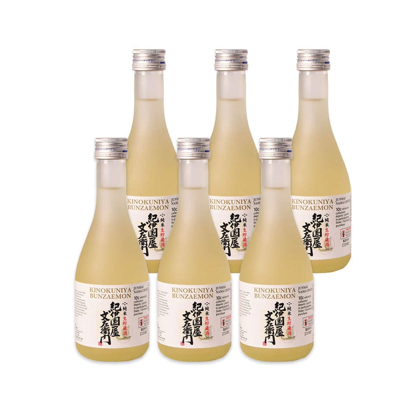 CASE Kinokuniya Bunzaemon Namachozou Japanese Sake 300ml