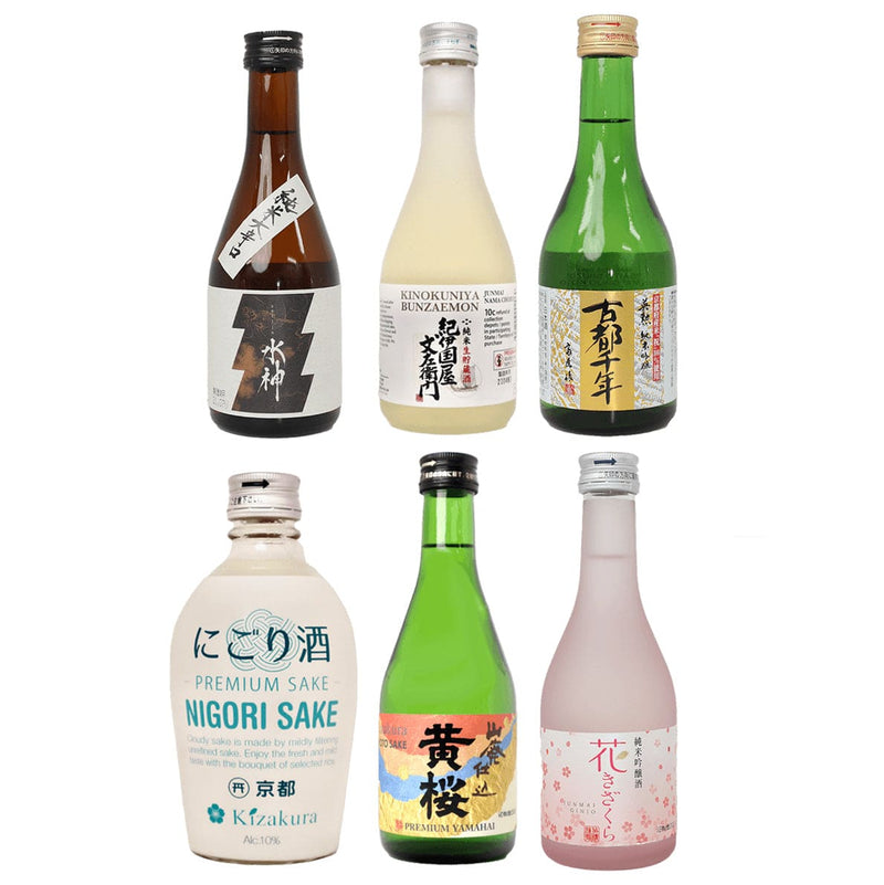 Sake Online Starter Pack (6 bottles)