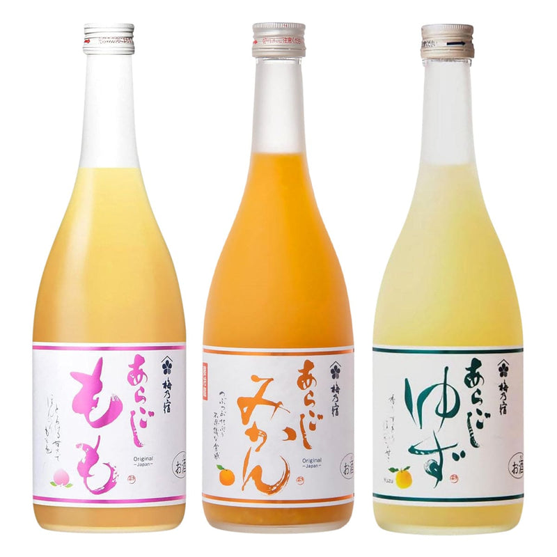 Top 3 Most popular Umenoyado Fruits sake set