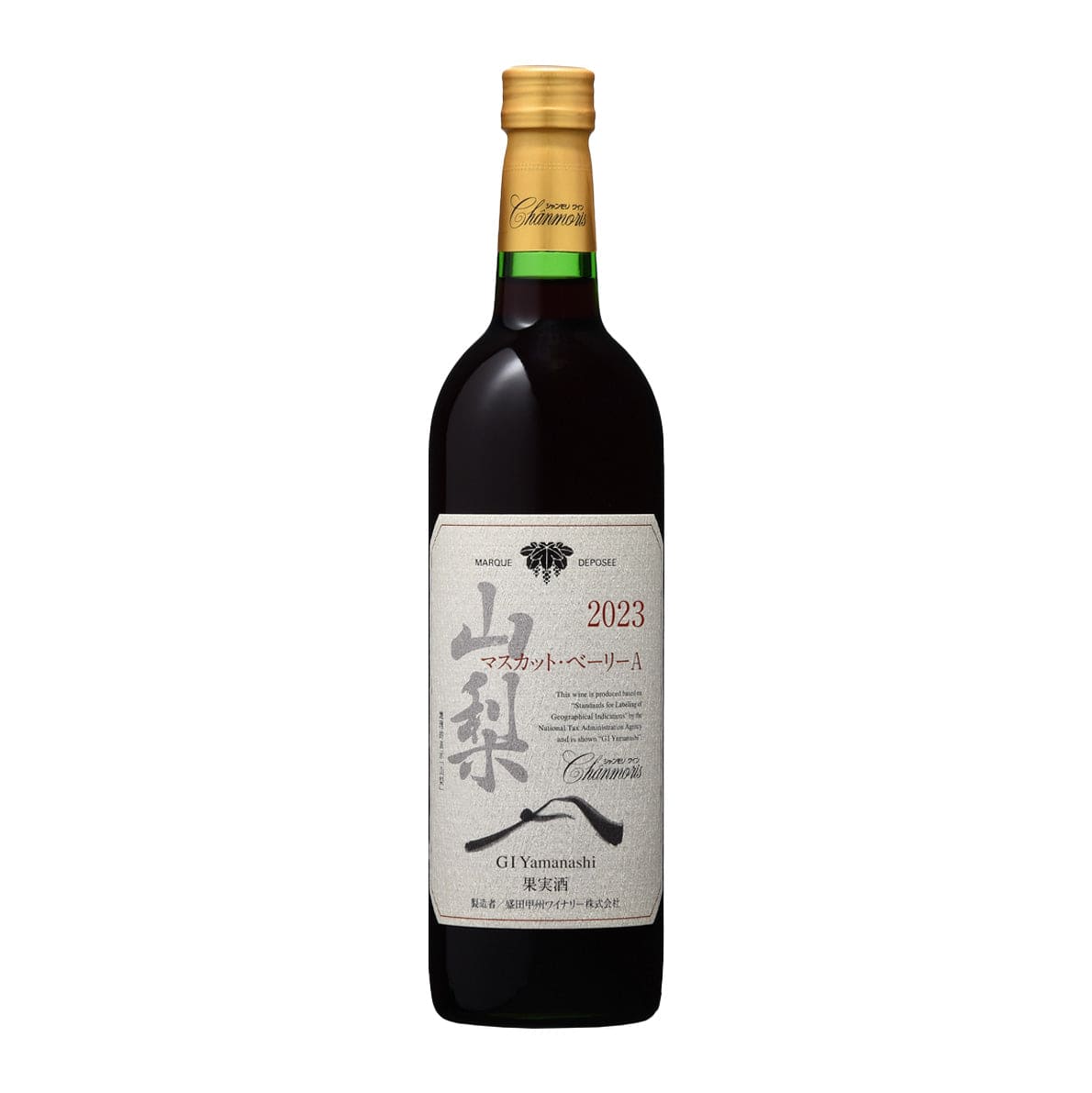 Chanmoris Yamanashi Muscat Berry A RED 750ml - Sake Online