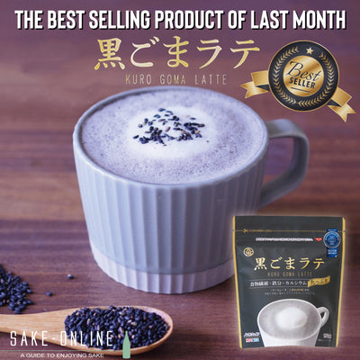 The Best Selling Product in December Was Black Sesame Latte!