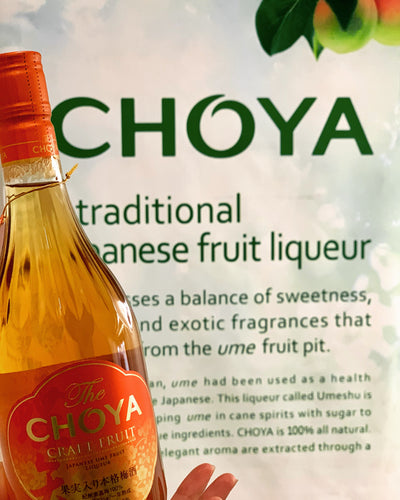 Awarded plum wine 'The CHOYA Craft Fruit 720ml' available!