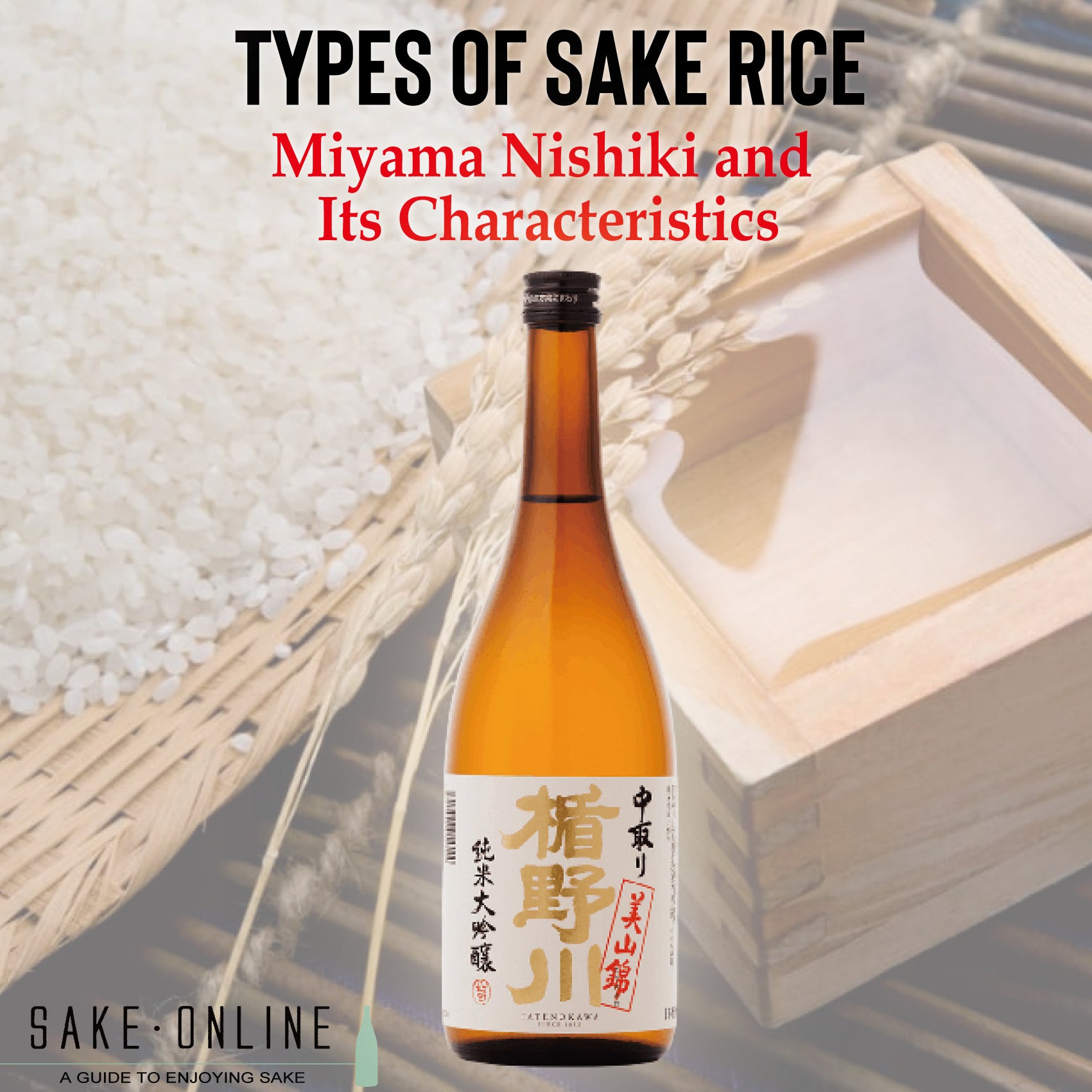 Types of Sake Rice: Miyama Nishiki & Characteristics - Sake Online ...