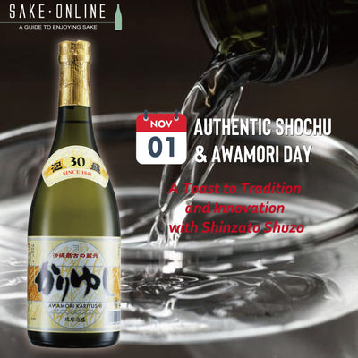 November 1st: A Toast to Tradition and Innovation on Authentic Shochu & Awamori Day with Shinzato Shuzo