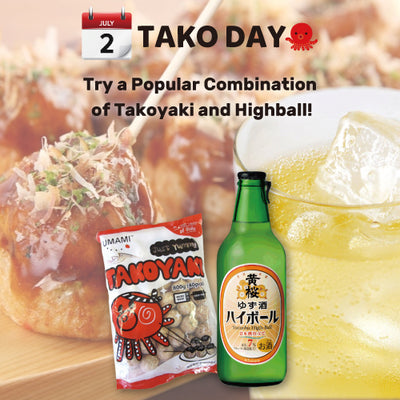 July 2nd Is Tako (Octopus) Day in Japan! Try a Popular Combination of Takoyaki and Highball!