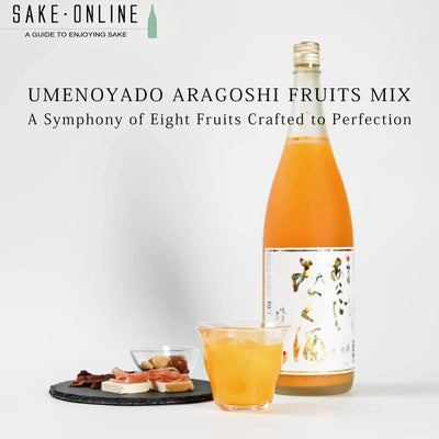 Umenoyado Aragoshi Fruits Mix - A Symphony of Eight Fruits Crafted to Perfection
