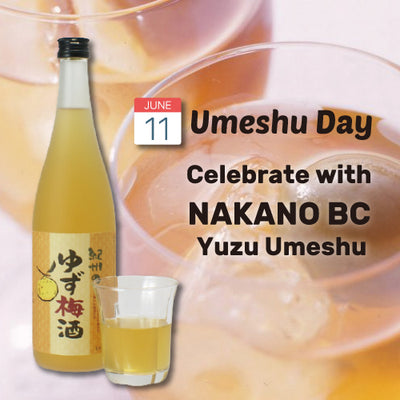 11th June Is Umeshu Day! Celebrate with Yuzu Umeshu
