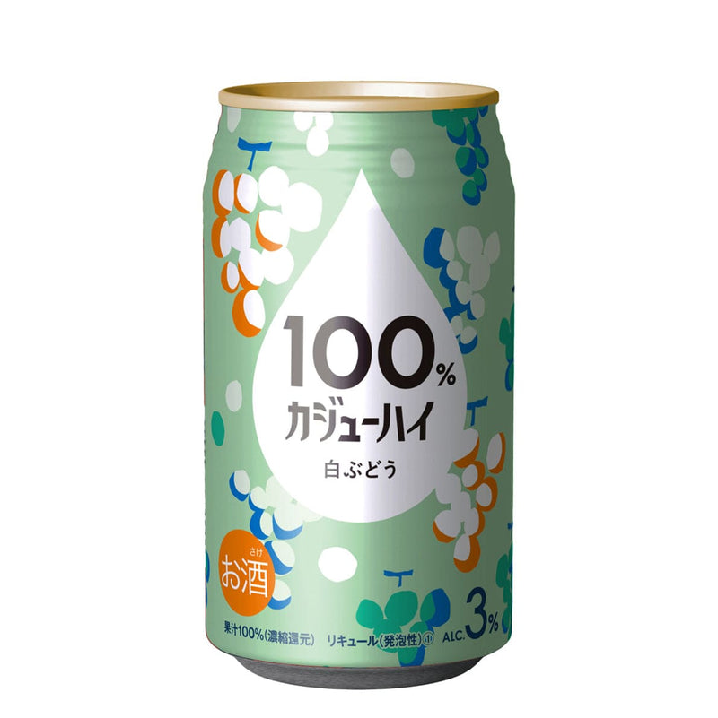 x24 cans 100% KAJU-HI White Grape CHU-HI 340ml – Sakeonline