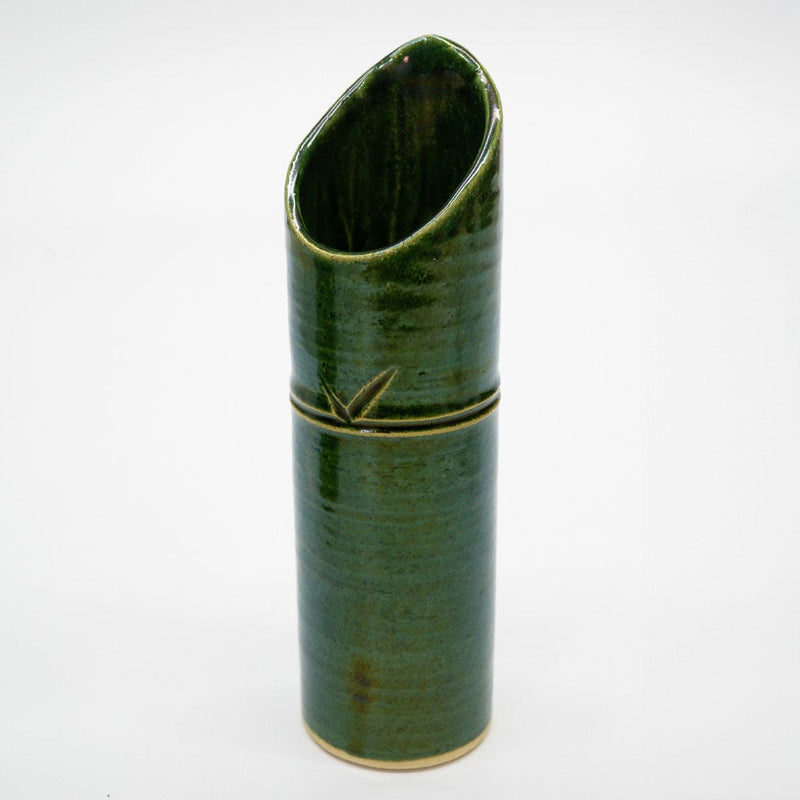 Oribe Japanese Bamboo Sake Cup set (Cold Sake) with Gift Box