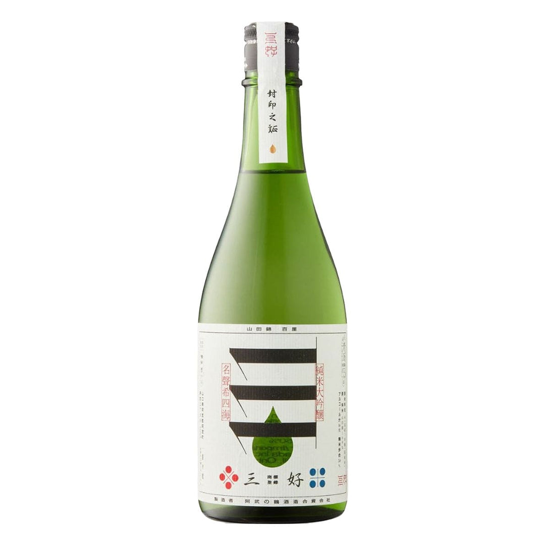Abunotsuru Miyoshi Green Junmai Daiginjo 720ml - Sake Online