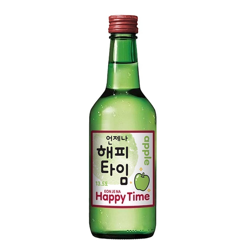 HAPPY TIME Green Apple SOJU 360ml x6