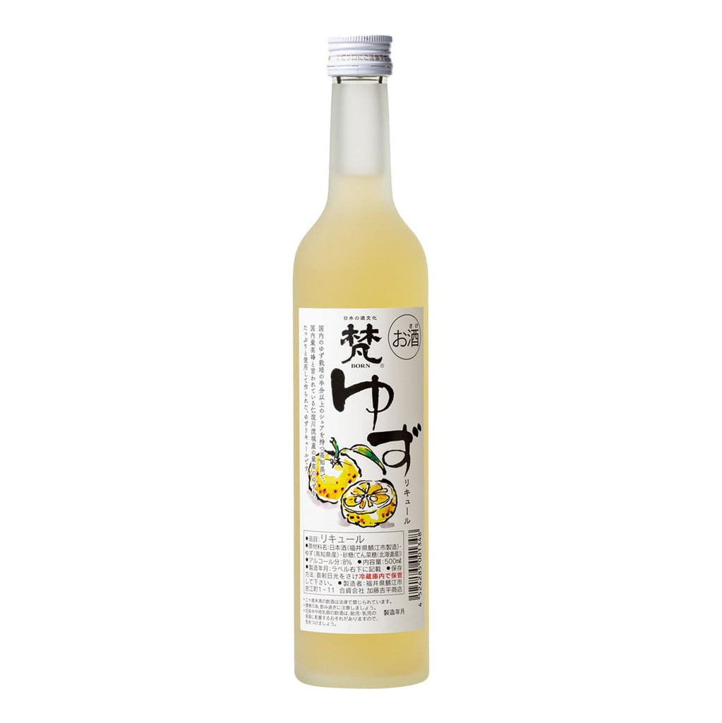 Katoukichibe Shoutn BORN YUZU Liqueur 500ml - Sake Online – Sakeonline