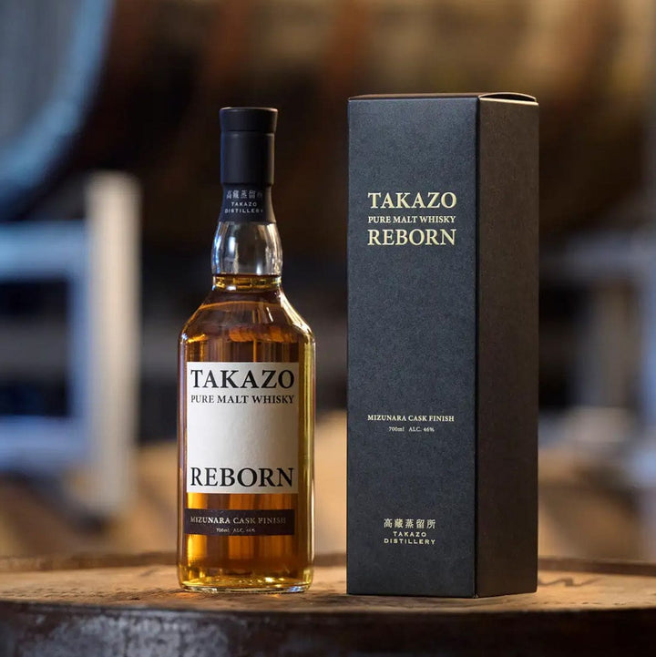 ウイスキー Takazo Pure Malt Whisky Mizunara Cask Finish 700ml - Sake Online