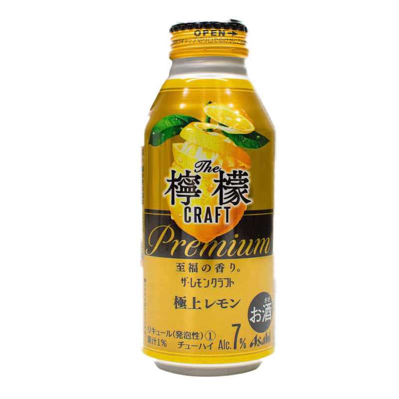 x6 ASAHI 7% The Lemon Craft Gokujou LEMON Chuhai 400ml