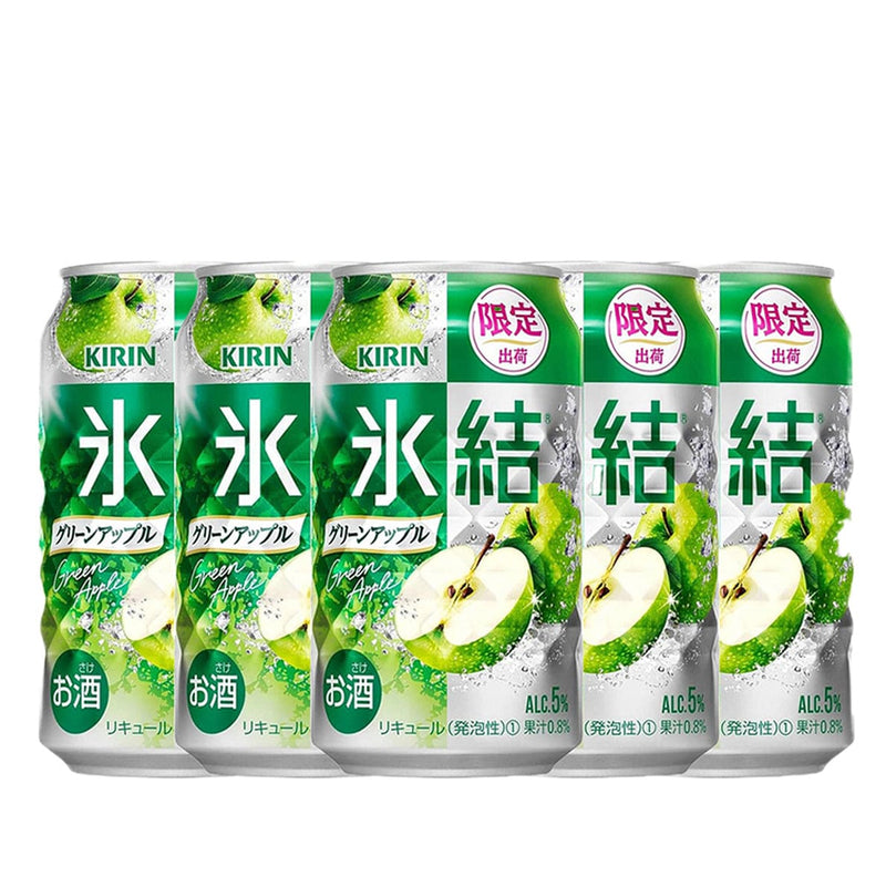 x6 KIRIN 5% Hyouketsu Green Apple Chuhai 350ml