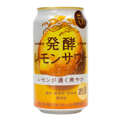 x24 KIRIN Hakkou Lemon Sour 5% 350ml