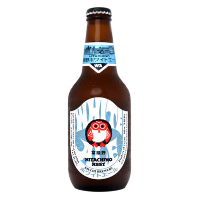 x3 Kinshachi Akamiso Lager 330ml and x3 Hitachino Nest White Ale