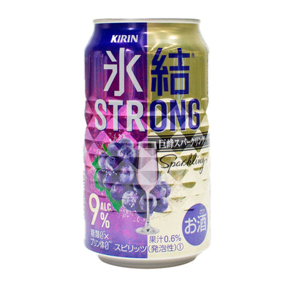 x6 KIRIN 9% Hyouketsu STRONG Kyoho Grape Sparkling 350ml
