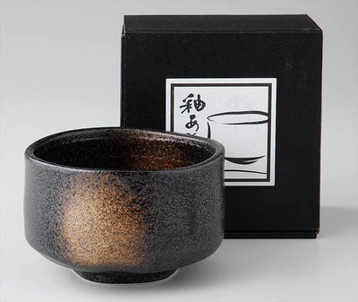 Matcha Bowl - Black Gold Sand Gift Box