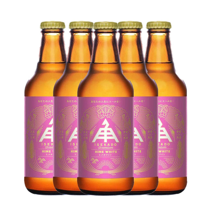 x6 Ise Kadoya Hime White Japanese Craft Beer 330ml - Sake Online