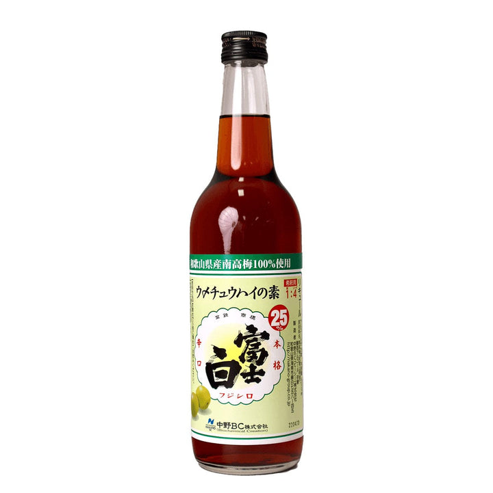 Nakano BC Fujishiro UME Chuhai no Moto 600ml - Sake Online