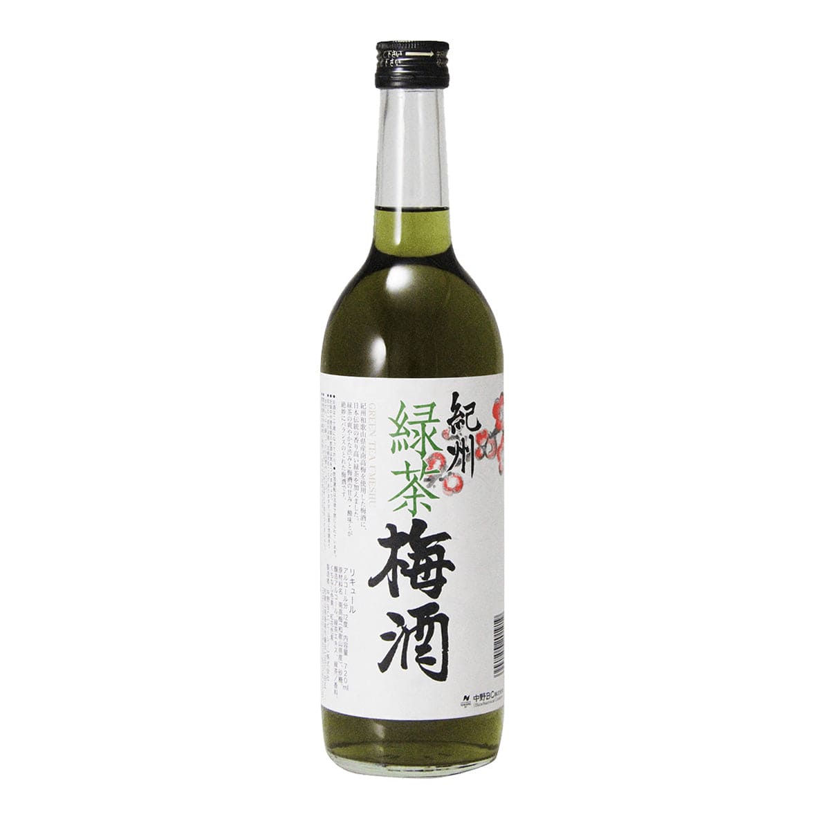 Nakano BC Ryokucha Green Tea Umeshu Plum Wine Liqueur 720ml - Sake ...