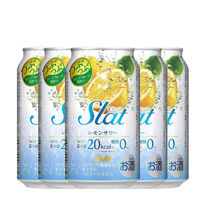 x6 ASAHI 3% Slat Lemon SOUR Chuhai 350ml