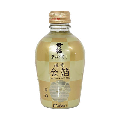 Kizakura Tokuri Style Golden Leaf Junmai 180ml