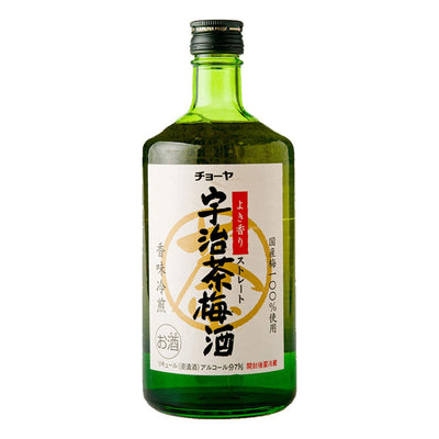 Choya Uji Green Tea Umeshu Japanese Plum Wine Liqueur 720ml