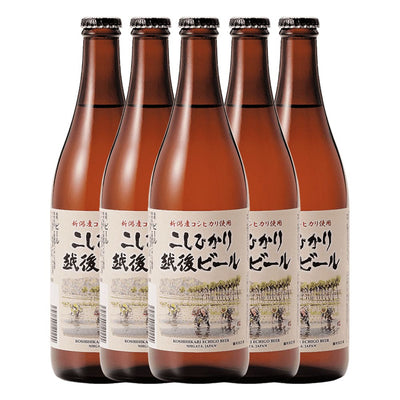 x6 エチゴビール コシヒカリ ライスラガー 500ml