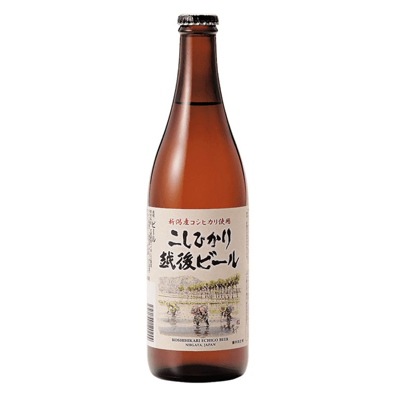 x6 Echigo Beer Koshihikari Rice Lager 500ml