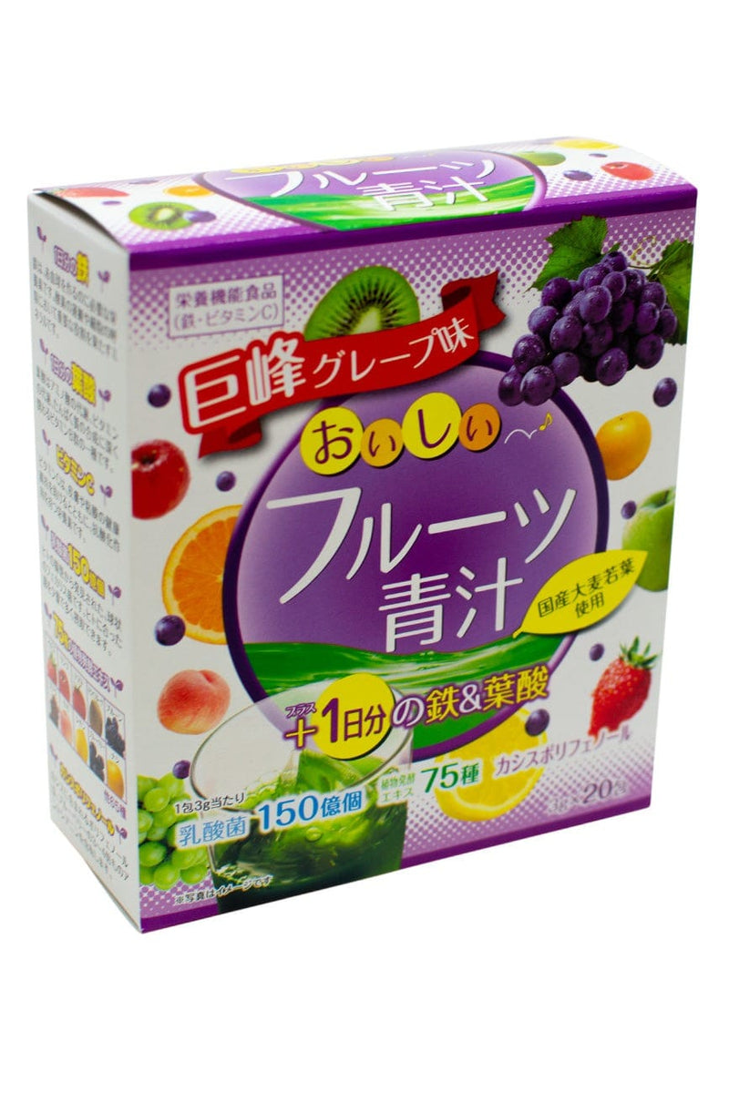 Grape Flavour Fruits Young Barley Powder 20 Packs